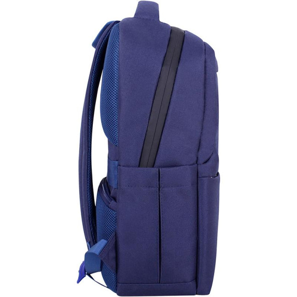 Рюкзак для ноутбука черный на 17 л унисекс с ортопедической спинкой 14