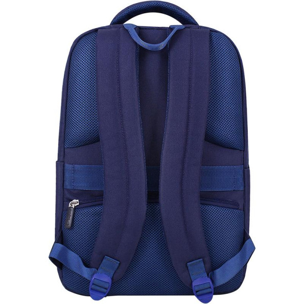 Рюкзак для ноутбука черный на 17 л унисекс с ортопедической спинкой 14