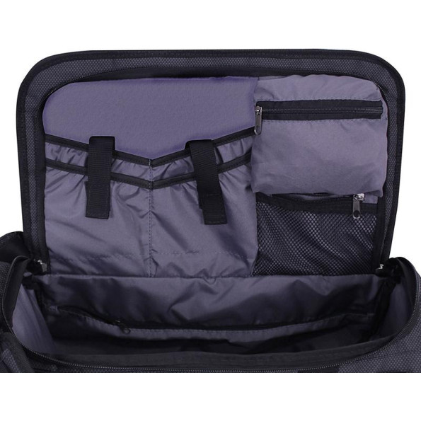 Сумка дорожная черная 50 л унисекс -
                                                        Фото 6