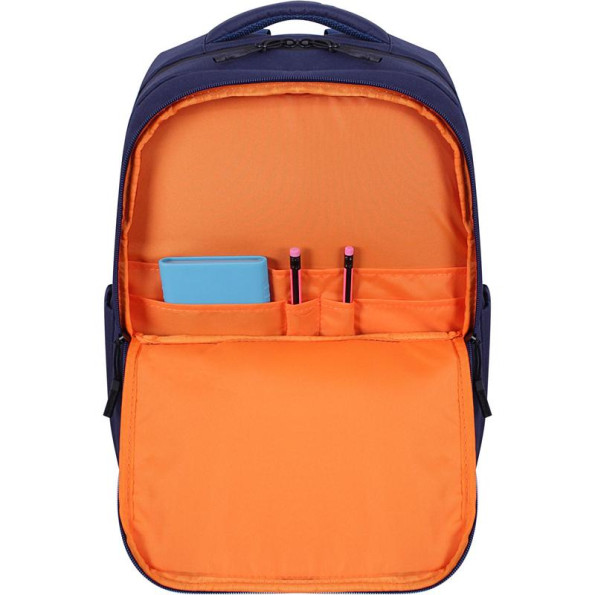 Рюкзак для ноутбука черный 22 л унисекс с ортопедической спинкой 14