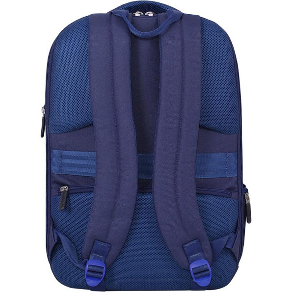 Рюкзак для ноутбука черный на 20 л унисекс с ортопедической спинкой 14