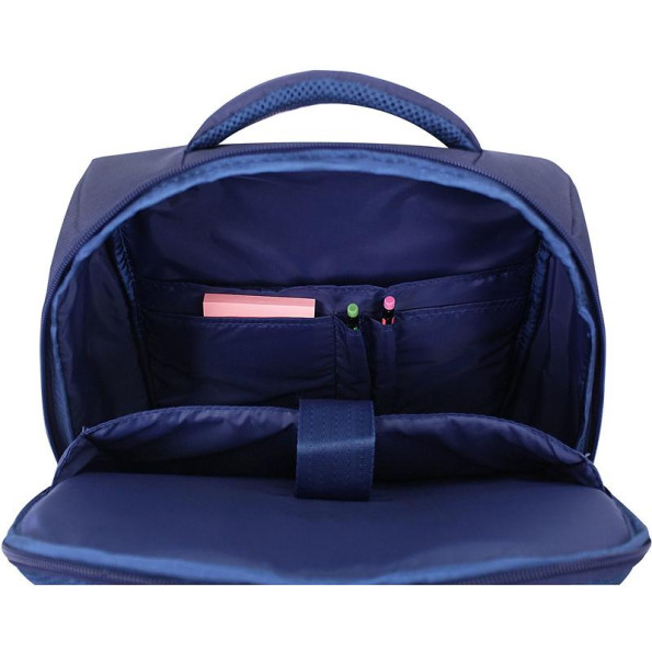 Рюкзак для ноутбука черный на 20 л унисекс с ортопедической спинкой 14