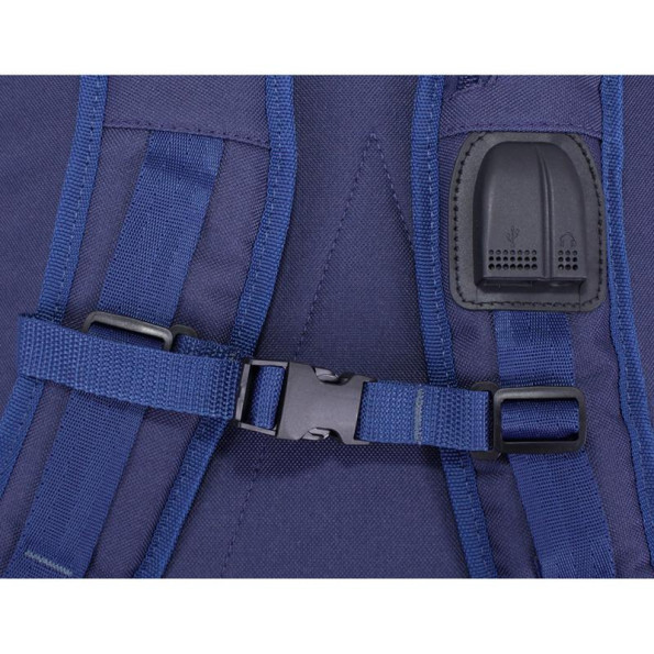 Рюкзак для ноутбука черный 33 л с ортопедической спинкой 14