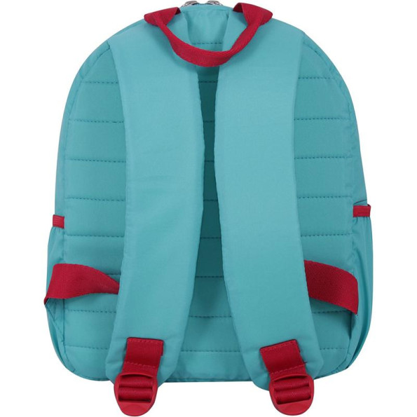 Рюкзак школьный бирюзовый 5 л с ортопедической спинкой -
                                                        Фото 3