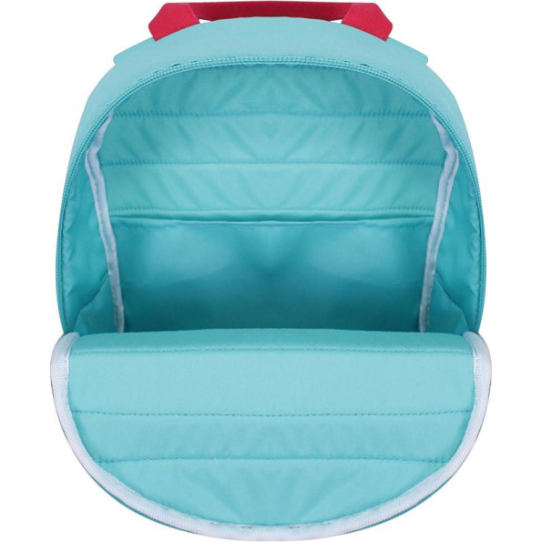 Рюкзак школьный бирюзовый 5 л с ортопедической спинкой -
                                                        Фото 4