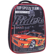 Рюкзак на 17 л школьный черный с ортопедической спинкой