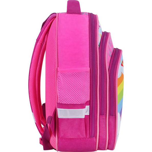 Рюкзак школьный Mouse малиновый 14 л унисекс с ортопедической спинкой -
                                                        Фото 3