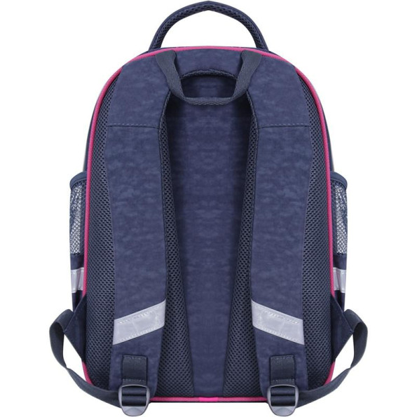 Рюкзак школьный малиновый 14 л унисекс с ортопедической спинкой -
                                                        Фото 4