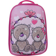 Рюкзак малиновый школьный на 17 л с ортопедической спинкой