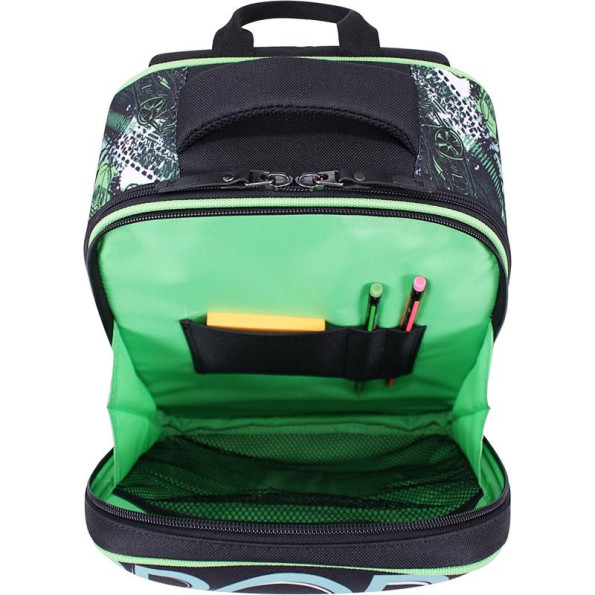 Рюкзак с ортопедической спинкой школьный черный 17 л -
                                                        Фото 4