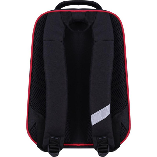 Рюкзак 17 л черный школьный с ортопедической спинкой -
                                                        Фото 3