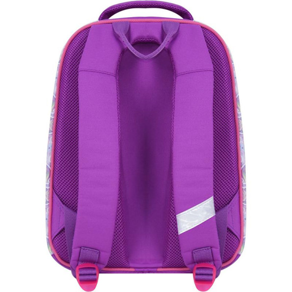 Рюкзак школьный фиолетовый на 17 л с ортопедической спинкой -
                                                        Фото 3