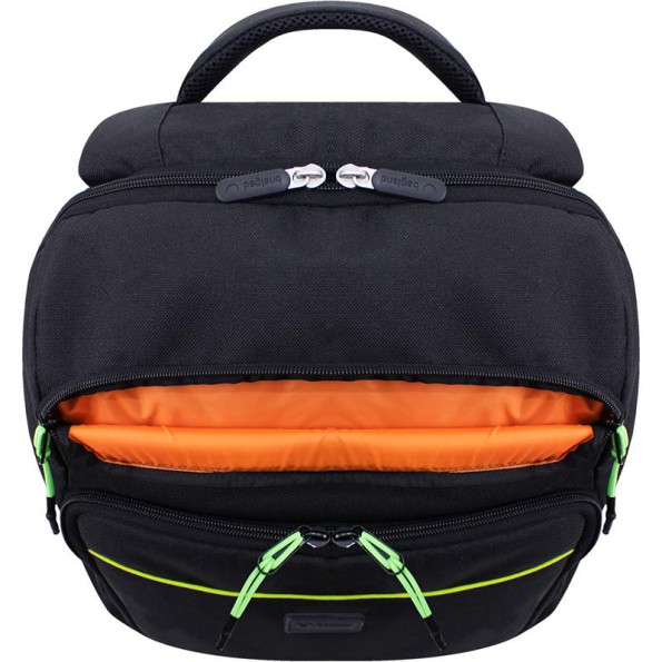 Рюкзак школьный черный на 30 л с ортопедической спинкой -
                                                        Фото 6