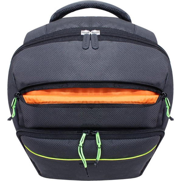 Рюкзак школьный черный 30 л с ортопедической спинкой -
                                                        Фото 6