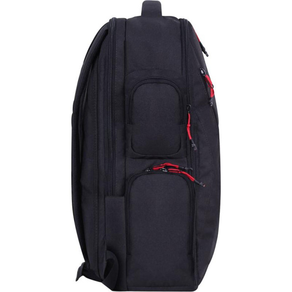 Рюкзак школьный черный на 36 л с ортопедической спинкой -
                                                        Фото 2