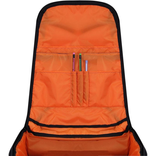 Рюкзак школьный черный на 36 л с ортопедической спинкой -
                                                        Фото 7