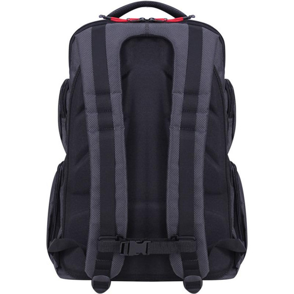 Рюкзак школьный черный 36 л с ортопедической спинкой -
                                                        Фото 3