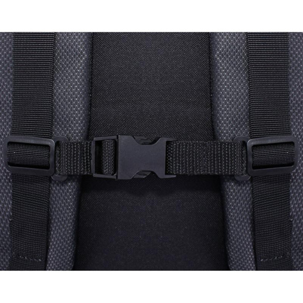 Рюкзак школьный черный 36 л с ортопедической спинкой -
                                                        Фото 4