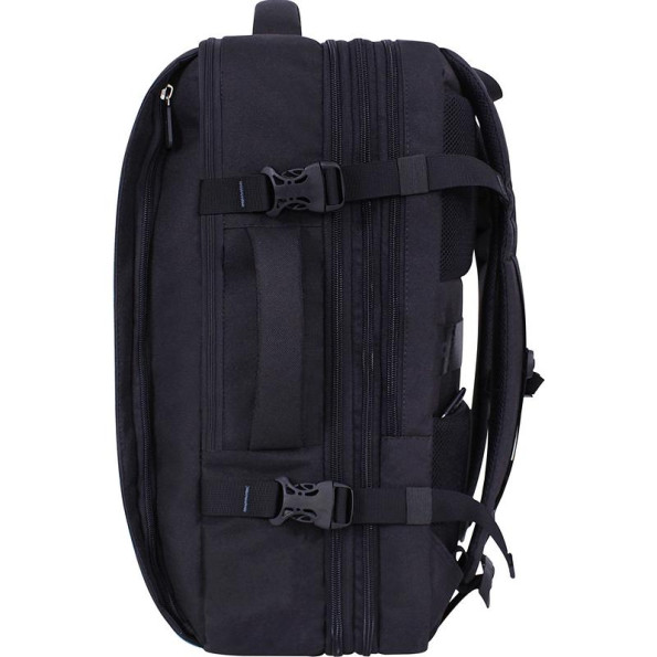 Рюкзак школьный черный на 42 л с ортопедической спинкой -
                                                        Фото 2