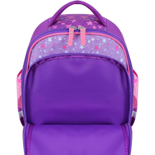 Рюкзак фиолетовый школьный 14 л унисекс с ортопедической спинкой -
                                                        Фото 6