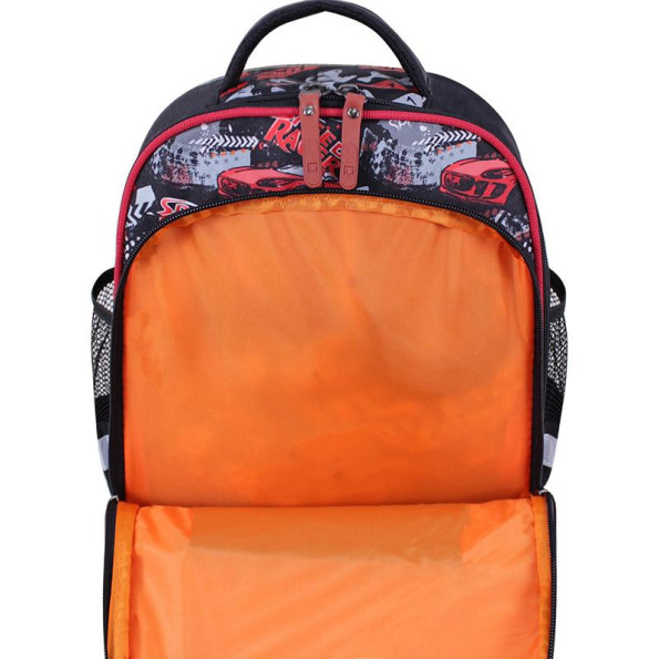 Рюкзак школьный черный 14 л унисекс с ортопедической спинкой -
                                                        Фото 6