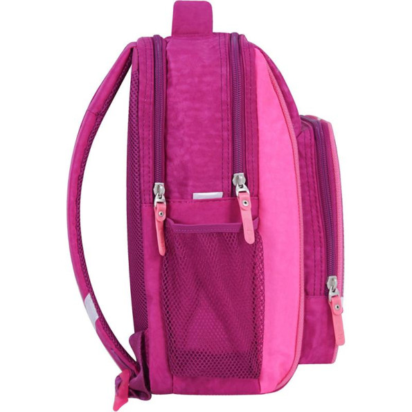 Рюкзак Школьник малиновый 8 л с ортопедической спинкой -
                                                        Фото 2