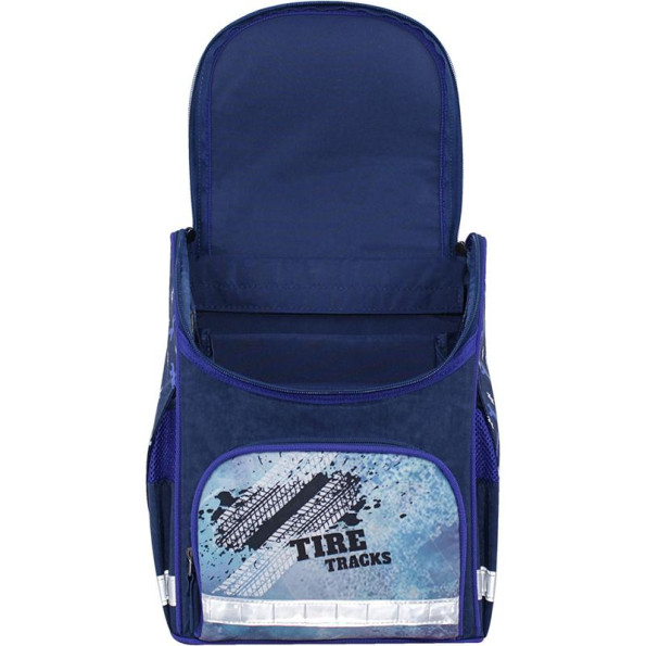 Рюкзак школьный Успех с фонариком синий на 12 л с ортопедической спинкой -
                                                        Фото 6