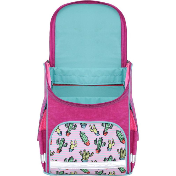 Рюкзак школьный Успех с фонариком малиновый на 12 л с ортопедической спинкой -
                                                        Фото 6