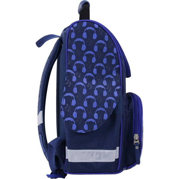 Рюкзак Успех с фонариком синий 12 л с ортопедической спинкой -
                                                        Фото 3