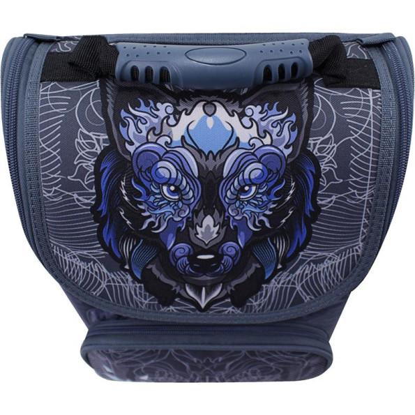 Рюкзак школьный Успех с фонариком серый 12 л унисекс с ортопедической спинкой -
                                                        Фото 6