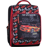 Рюкзак Школьник черный 8 л с ортопедической спинкой