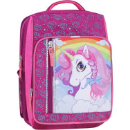 Рюкзак Школьник 8 л с ортопедической спинкой малиновый