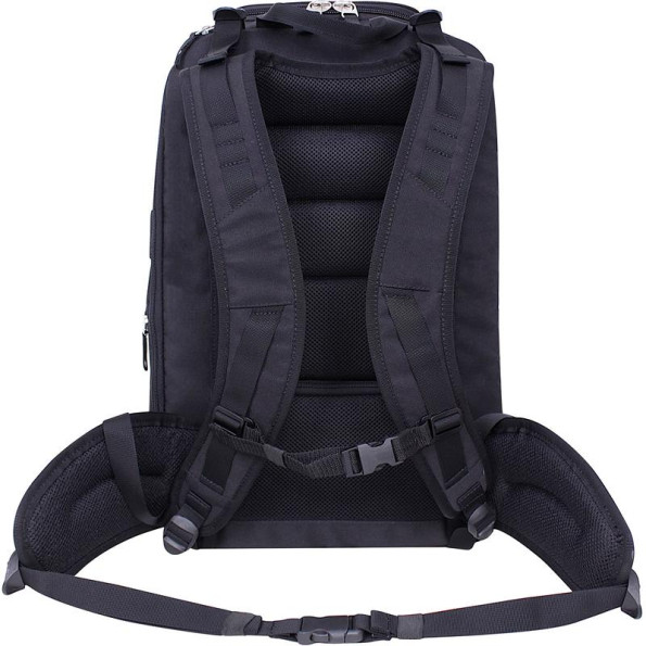 Рюкзак для ноутбука черный 40 л с ортопедической спинкой 14