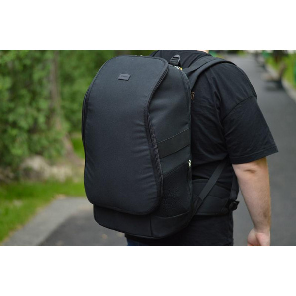 Рюкзак для ноутбука черный 40 л с ортопедической спинкой 14