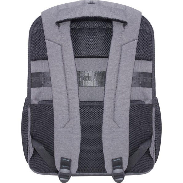 Рюкзак школьный серый 30 л с ортопедической спинкой -
                                                        Фото 3