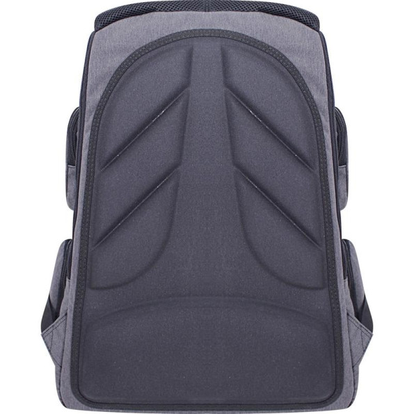 Рюкзак школьный серый 36 л с ортопедической спинкой -
                                                        Фото 5