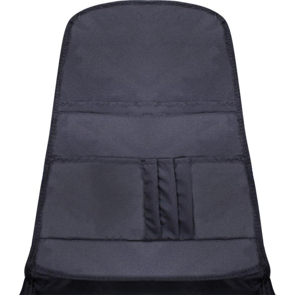 Рюкзак школьный серый 36 л с ортопедической спинкой -
                                                        Фото 8