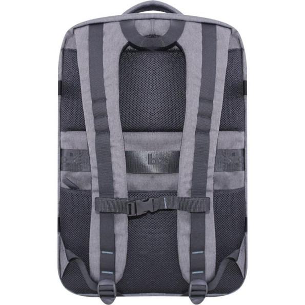 Рюкзак школьный серый 42 л с ортопедической спинкой -
                                                        Фото 5