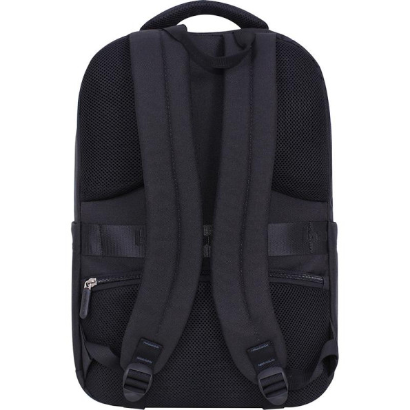 Рюкзак для ноутбука черный 17 л с ортопедической спинкой 14