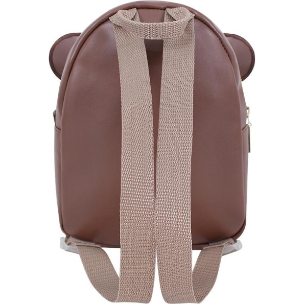 Рюкзак детский коричневый 4 л Мартышка -
                                                        Фото 3