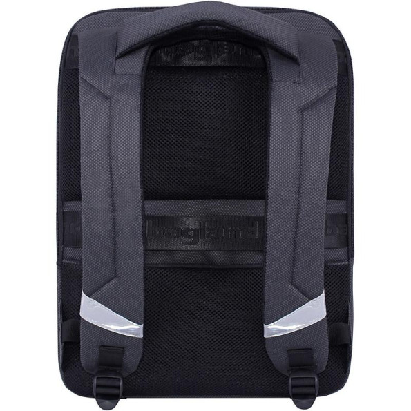 Рюкзак для ноутбука черный 18 л унисекс с ортопедической спинкой 15