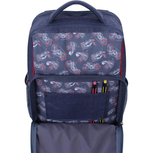 Рюкзак Школьник 8 л унисекс с ортопедической спинкой серый -
                                                        Фото 4