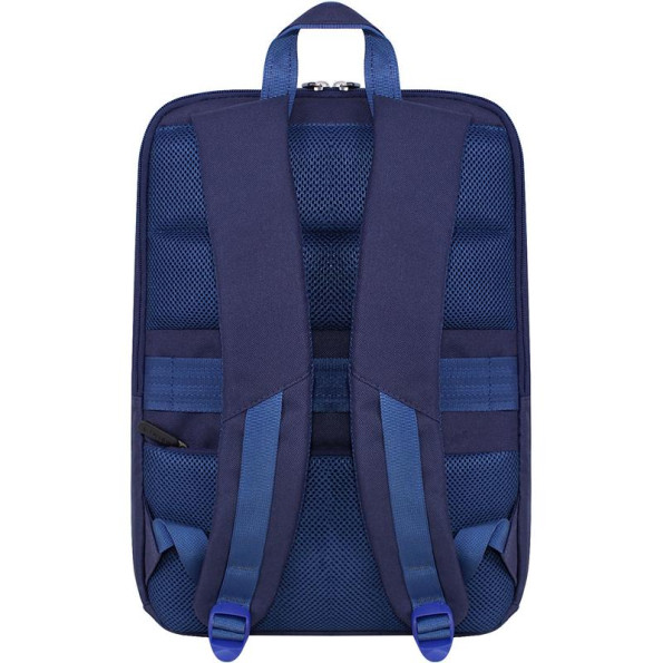 Рюкзак для ноутбука черный на 15 л с ортопедической спинкой 14