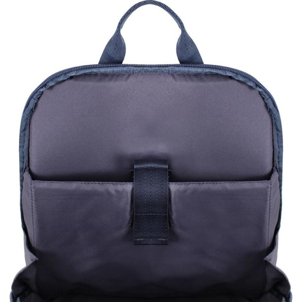 Рюкзак для ноутбука серый 20 л унисекс с ортопедической спинкой 14