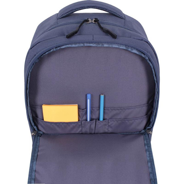 Рюкзак для ноутбука серый 22 л унисекс с ортопедической спинкой 14