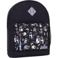 Рюкзак молодежный черный 17 л унисекс 332799