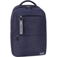 Рюкзак для ноутбука синий на 17 л унисекс с ортопедической спинкой 14