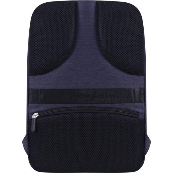 Рюкзак для ноутбука синий на 17 л унисекс с ортопедической спинкой 14