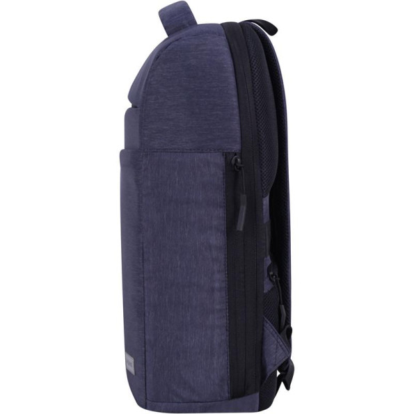 Рюкзак для ноутбука синий 20 л унисекс с ортопедической спинкой 14