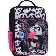 Рюкзак Школьник 8 л унисекс черный с ортопедической спинкой